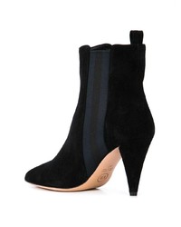 Bottines en daim noires Veronica Beard