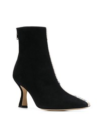 Bottines en daim noires Leqarant