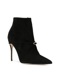 Bottines en daim noires Jennifer Chamandi