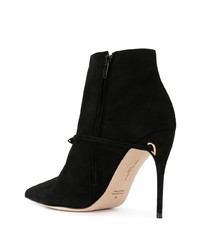 Bottines en daim noires Jennifer Chamandi