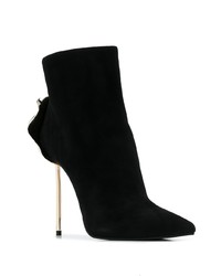 Bottines en daim noires Le Silla