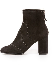 Bottines en daim noires Belstaff