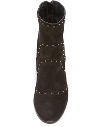 Bottines en daim noires Belstaff