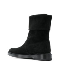 Bottines en daim noires Paul Andrew