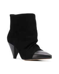 Bottines en daim noires Marc Ellis