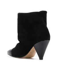 Bottines en daim noires Marc Ellis