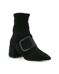 Bottines en daim noires Senso