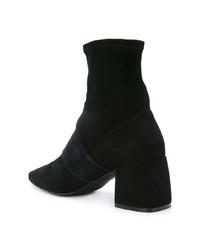 Bottines en daim noires Senso