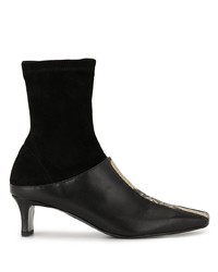 Bottines en daim noires Salondeju