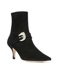 Bottines en daim noires Dorateymur