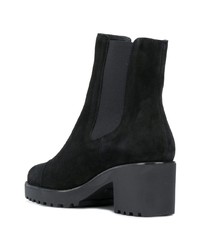 Bottines en daim noires Hogan