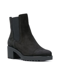 Bottines en daim noires Hogan