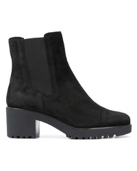 Bottines en daim noires Hogan