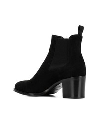 Bottines en daim noires Church's