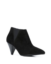 Bottines en daim noires Closed