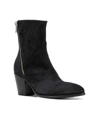 Bottines en daim noires Rocco P.