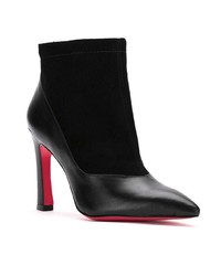 Bottines en daim noires Zeferino