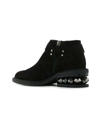 Bottines en daim noires Nicholas Kirkwood