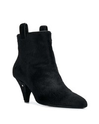 Bottines en daim noires Laurence Dacade