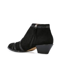 Bottines en daim noires Alexa Wagner