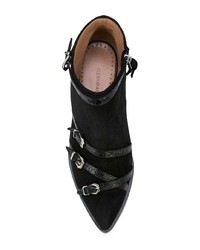 Bottines en daim noires Alexa Wagner