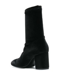 Bottines en daim noires Sonia Rykiel