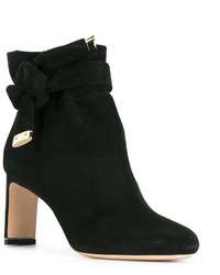 Bottines en daim noires Nicholas Kirkwood