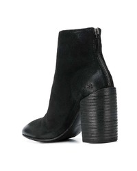 Bottines en daim noires Marsèll