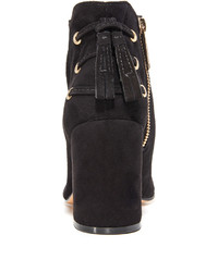 Bottines en daim tabac Rachel Zoe