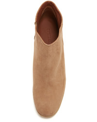 Bottines en nubuck marron clair Rachel Comey