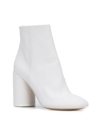 Bottines en toile blanches MM6 MAISON MARGIELA