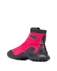 Bottines en toile fuchsia Camper Lab