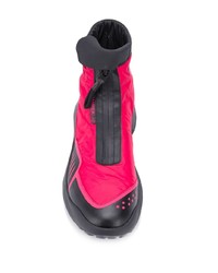 Bottines en toile fuchsia Camper Lab