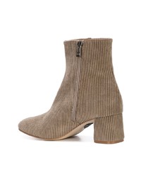 Bottines en toile marron Ritch Erani NYFC