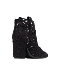 Bottines en toile noires Laurence Dacade