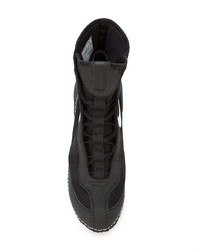 Bottines en toile noires Nike