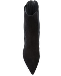 Bottines en tulle noires Stuart Weitzman