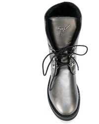 Bottines grises Giuseppe Zanotti Design