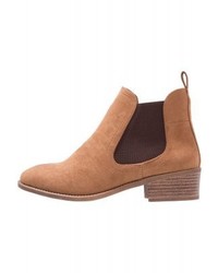 Bottines marron clair New Look