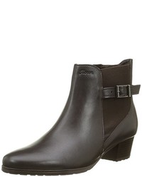 Bottines marron foncé Sioux