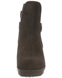 Bottines marron foncé Unisa