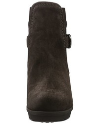 Bottines marron foncé Unisa