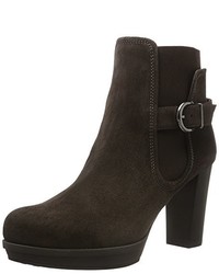 Bottines marron foncé Unisa