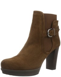 Bottines marron foncé Unisa