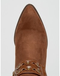 Bottines marron London Rebel