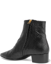 Bottines noires The Row