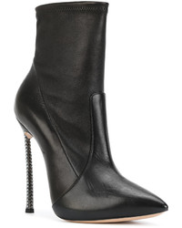 Bottines noires Casadei