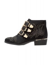 Bottines noires Bronx