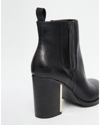 Bottines noires Asos