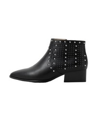 Bottines noires Mango